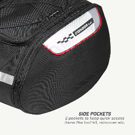 ViaTerra CONDOR 2UP 100% Waterproof Motorcycle Saddlebags – Premium Universal Touring Luggage with 4-Point Mounting System