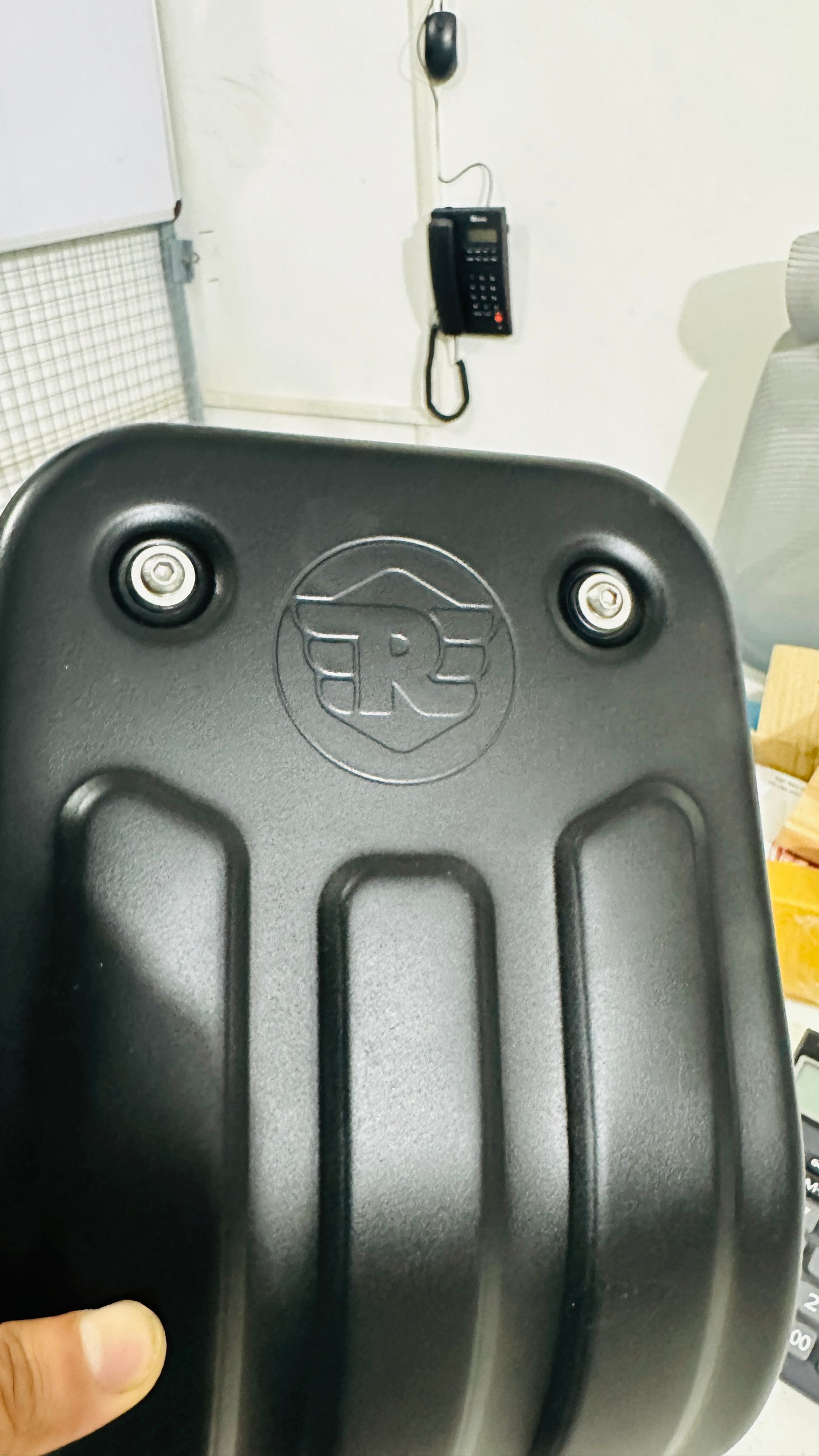 Genuine Sump Guard Aluminium ( Black & Silver )