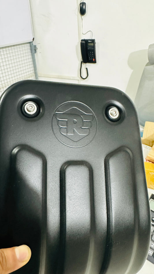 Genuine Sump Guard Aluminium ( Black & Silver )