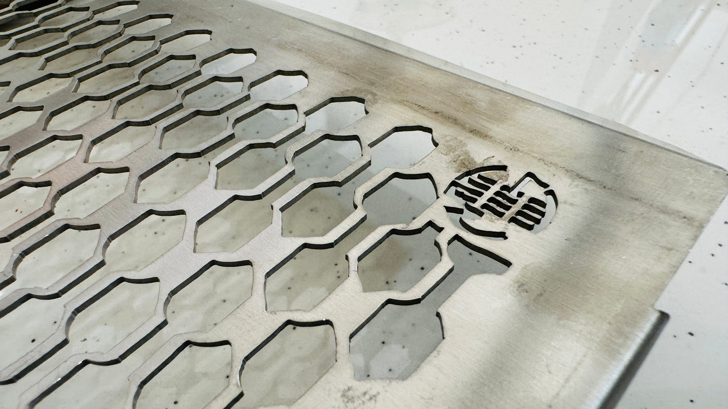 Stainless Steel Radiator Grill for Royal Enfield Super Meteor 650 – Heavy-Duty Shield for Radiator Protection