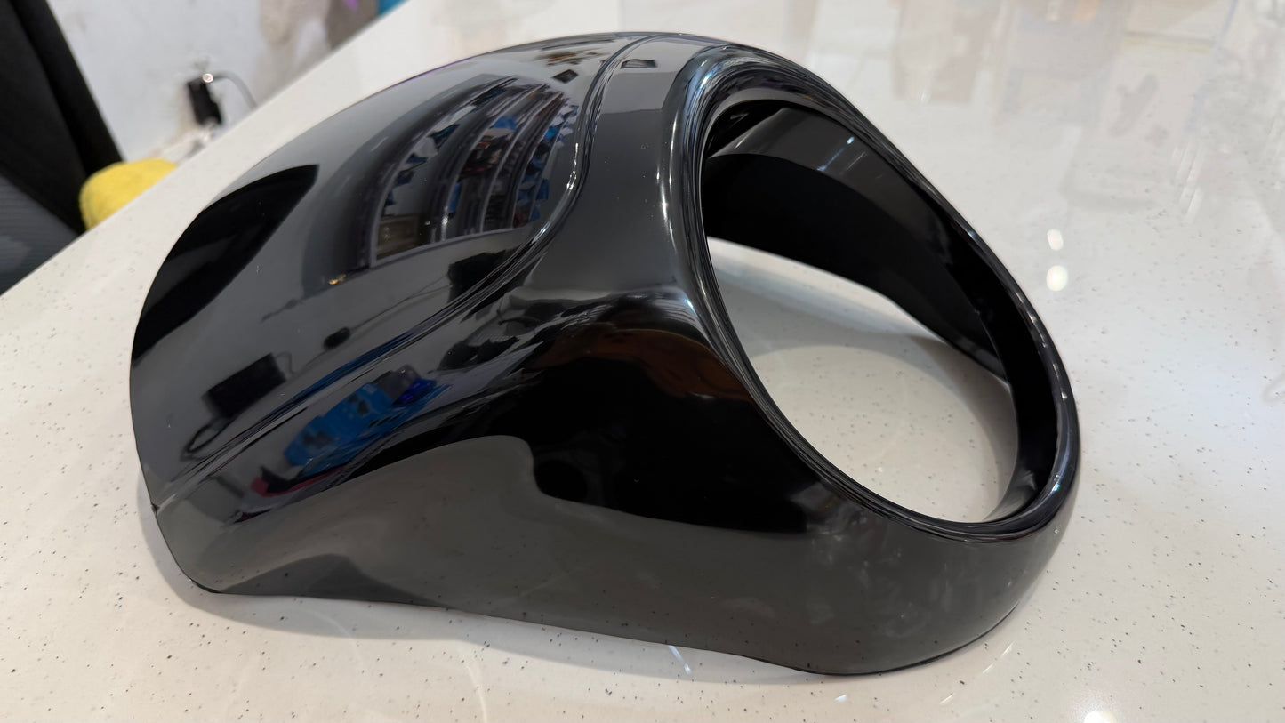 Harley-Style Windshield for Royal Enfield Meteor 350 & Hunter 350 – Premium Touring Windshield