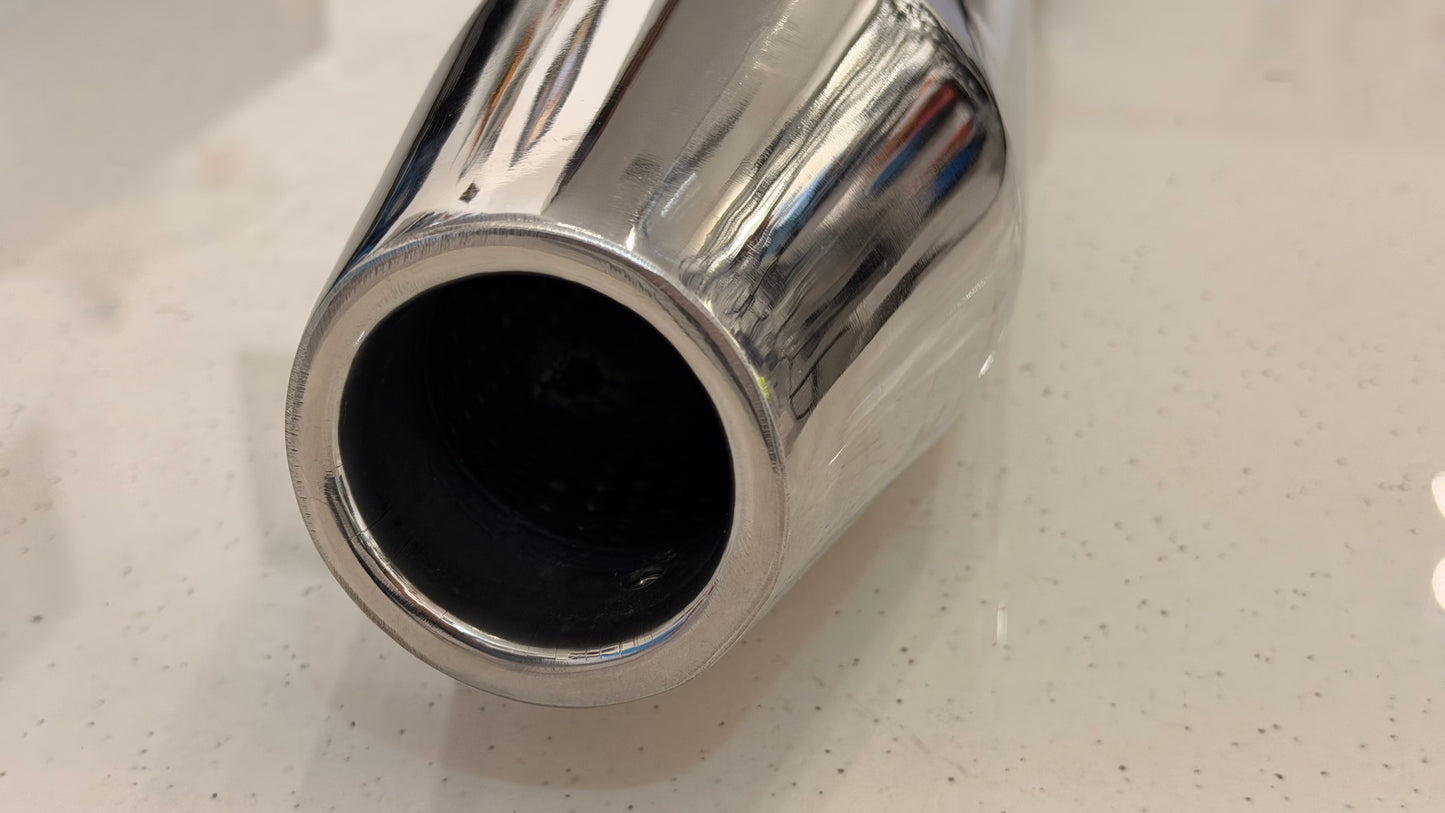 Moto Genius Cruiser Silencer for Royal Enfield Meteor 350 & Classic Reborn 350 – Deep Bass Exhaust with DB Killers