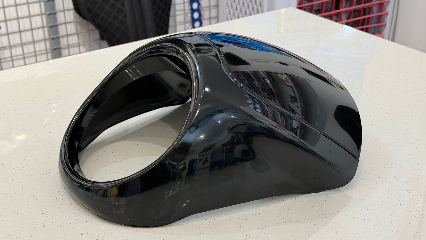 Harley-Style Windshield for Royal Enfield Meteor 350 & Hunter 350 – Premium Touring Windshield