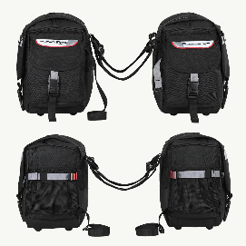 ViaTerra LEH 100% Waterproof Motorcycle Saddlebags – Premium Adventure Touring Luggage for All Bikes