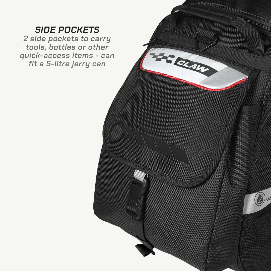 ViaTerra CLAW 72L 100% Waterproof Motorcycle Tail Bag – Universal Adventure Touring Tail Bag with Roll-Top Design