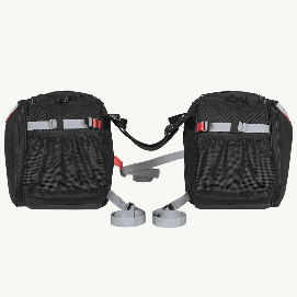 ViaTerra CONDOR 2UP 100% Waterproof Motorcycle Saddlebags – Premium Universal Touring Luggage with 4-Point Mounting System