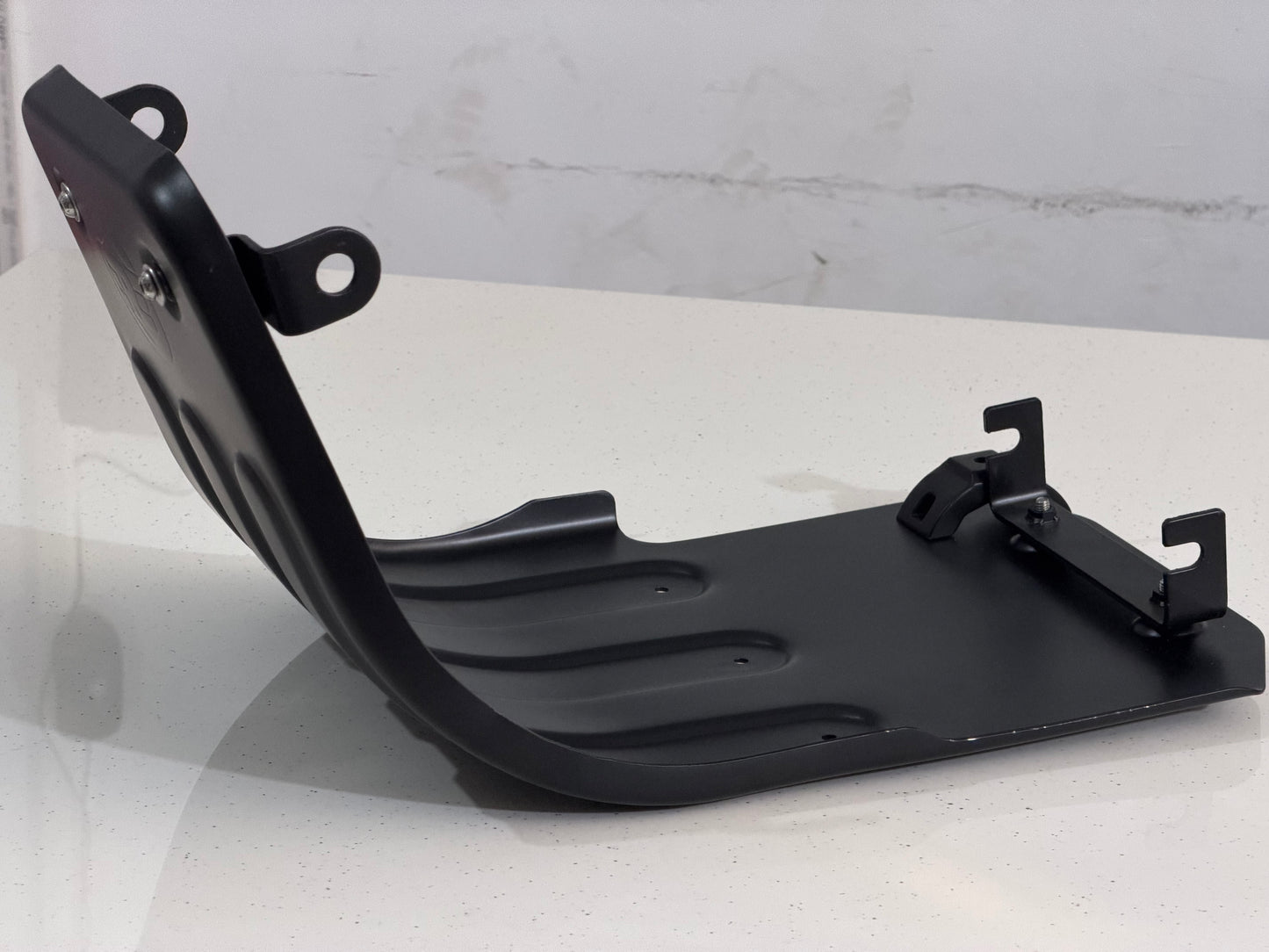 Genuine Sump Guard Aluminium ( Black & Silver )