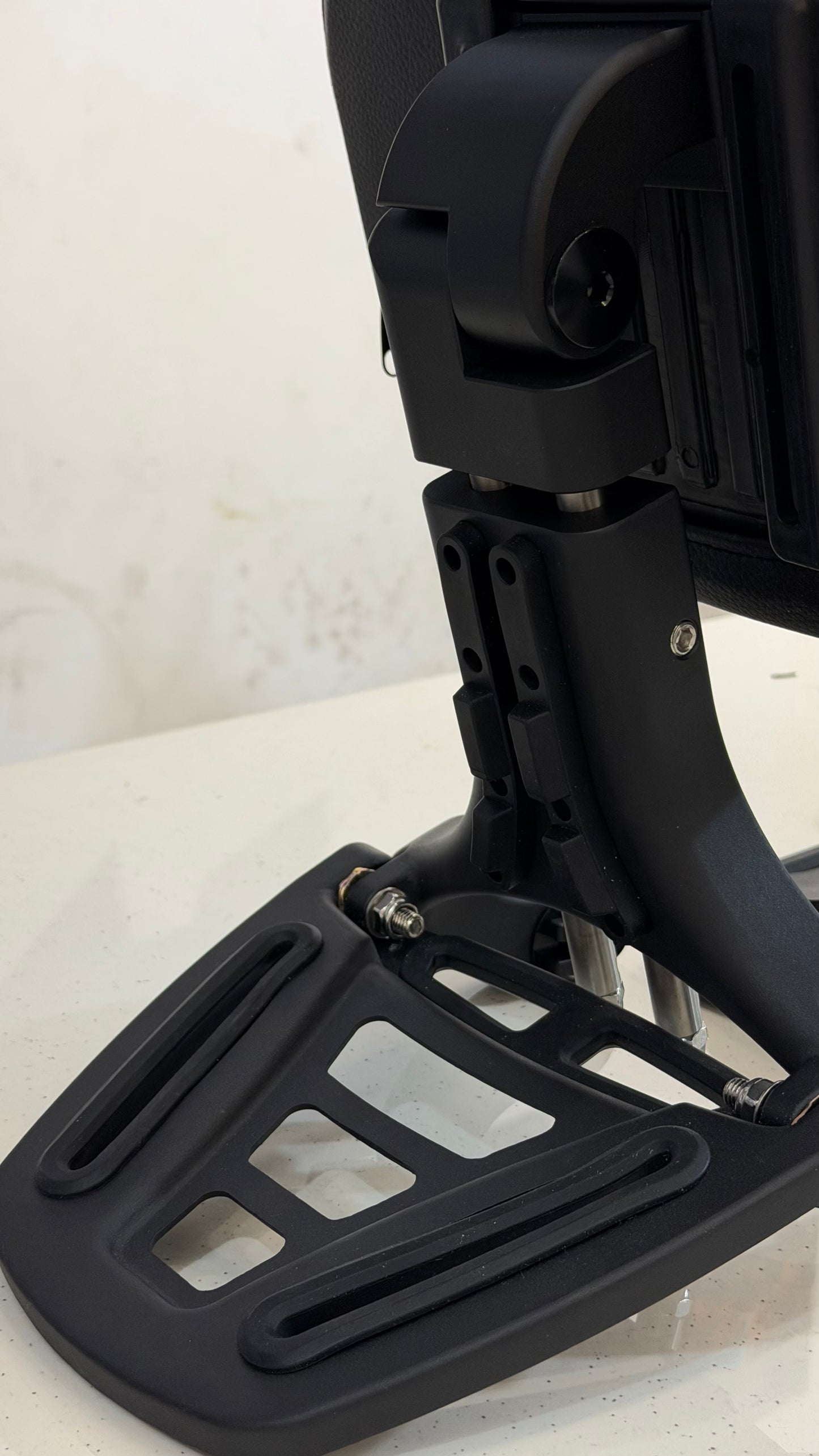 Heavy-Duty Adjustable Rider & Pillion Backrest for Super Meteor 650 – Premium Comfort & Touring Support