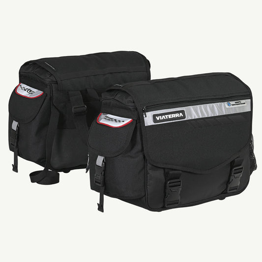 ViaTerra LEH 100% Waterproof Motorcycle Saddlebags – Premium Adventure Touring Luggage for All Bikes
