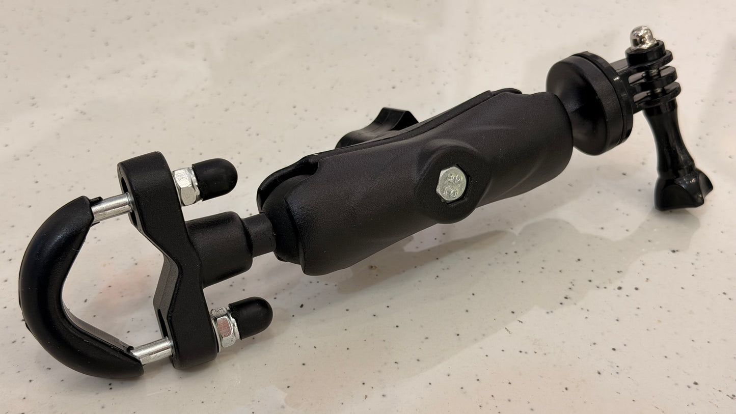 LGP Full Metal Camera Mount for Motorcycles – Heavy-Duty Action Camera Holder