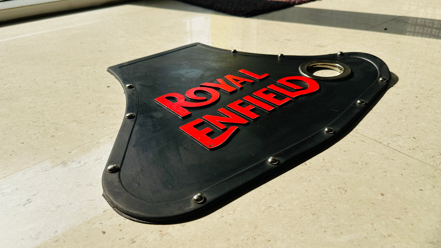 Premium Rubber Mud Flaps for Royal Enfield Reborn 350, New Standard 350 & Old Standard 350 – Long-Lasting Heavy-Duty Protection