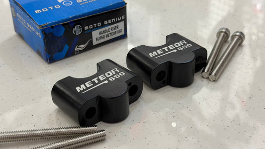 Handlebar Raiser for Royal Enfield Super Meteor 650 – Improved Comfort & Ergonomic Riding