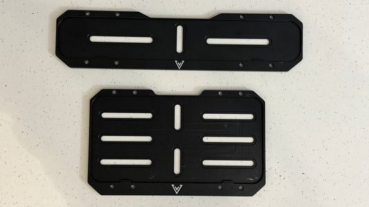 CNC Heavy Duty Number Plate Holder for Motorcycles – Premium Aluminum License Plate Mount | Universal Bike Registration Plate Bracket