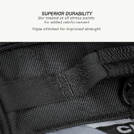ViaTerra CLAW 72L 100% Waterproof Motorcycle Tail Bag – Universal Adventure Touring Tail Bag with Roll-Top Design