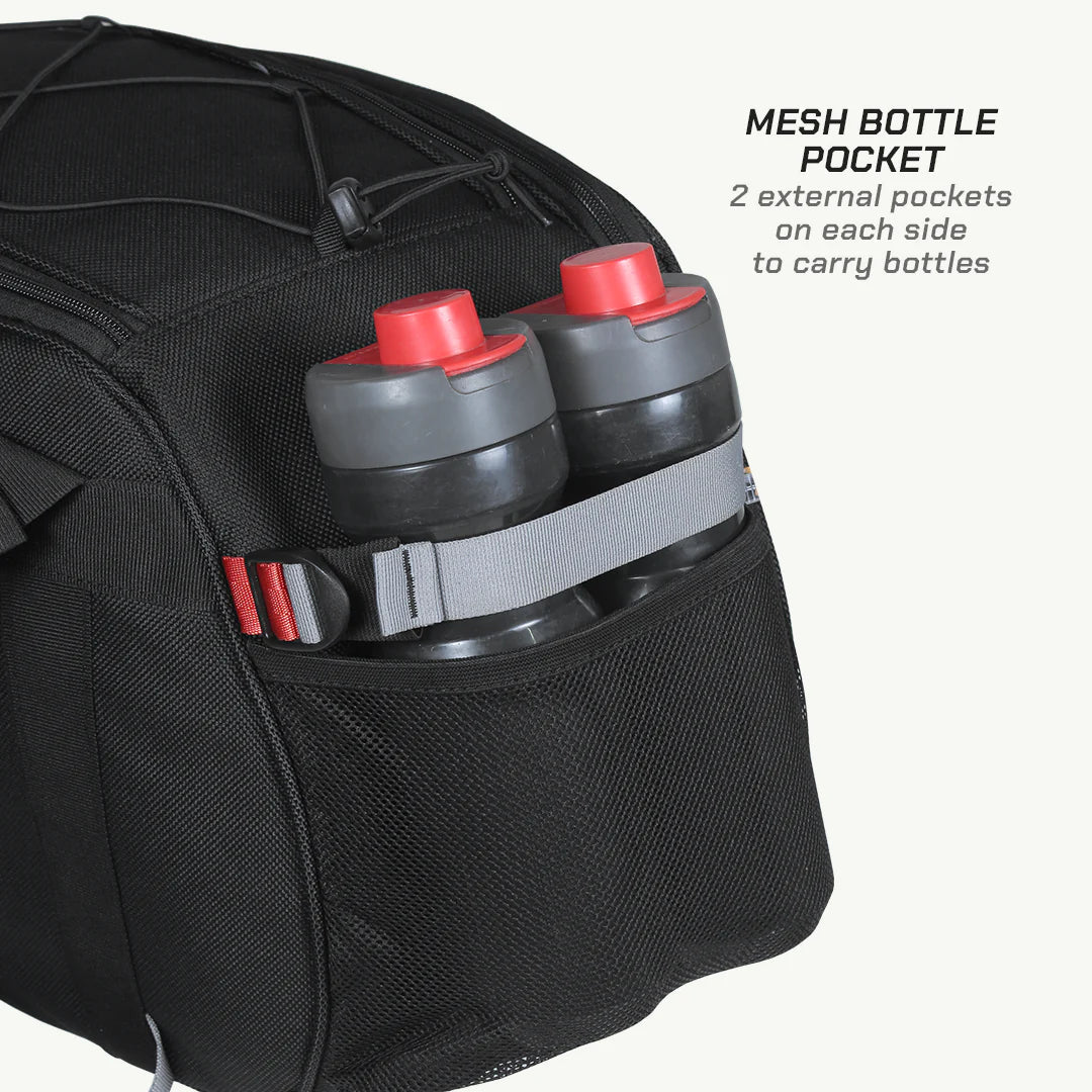 ViaTerra CONDOR 2UP 100% Waterproof Motorcycle Saddlebags – Premium Universal Touring Luggage with 4-Point Mounting System