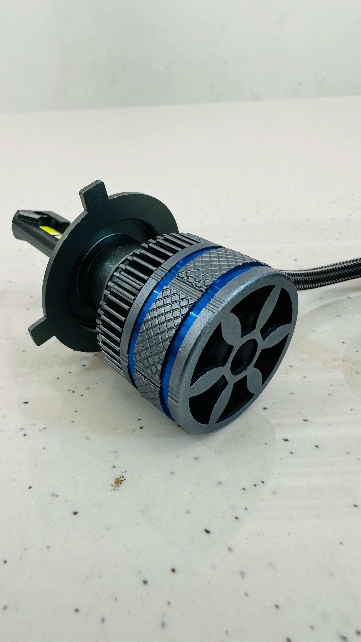 Moto Genius 100W LED Headlight for All Bikes – Ultra Bright | Long Range Beam | Waterproof Design