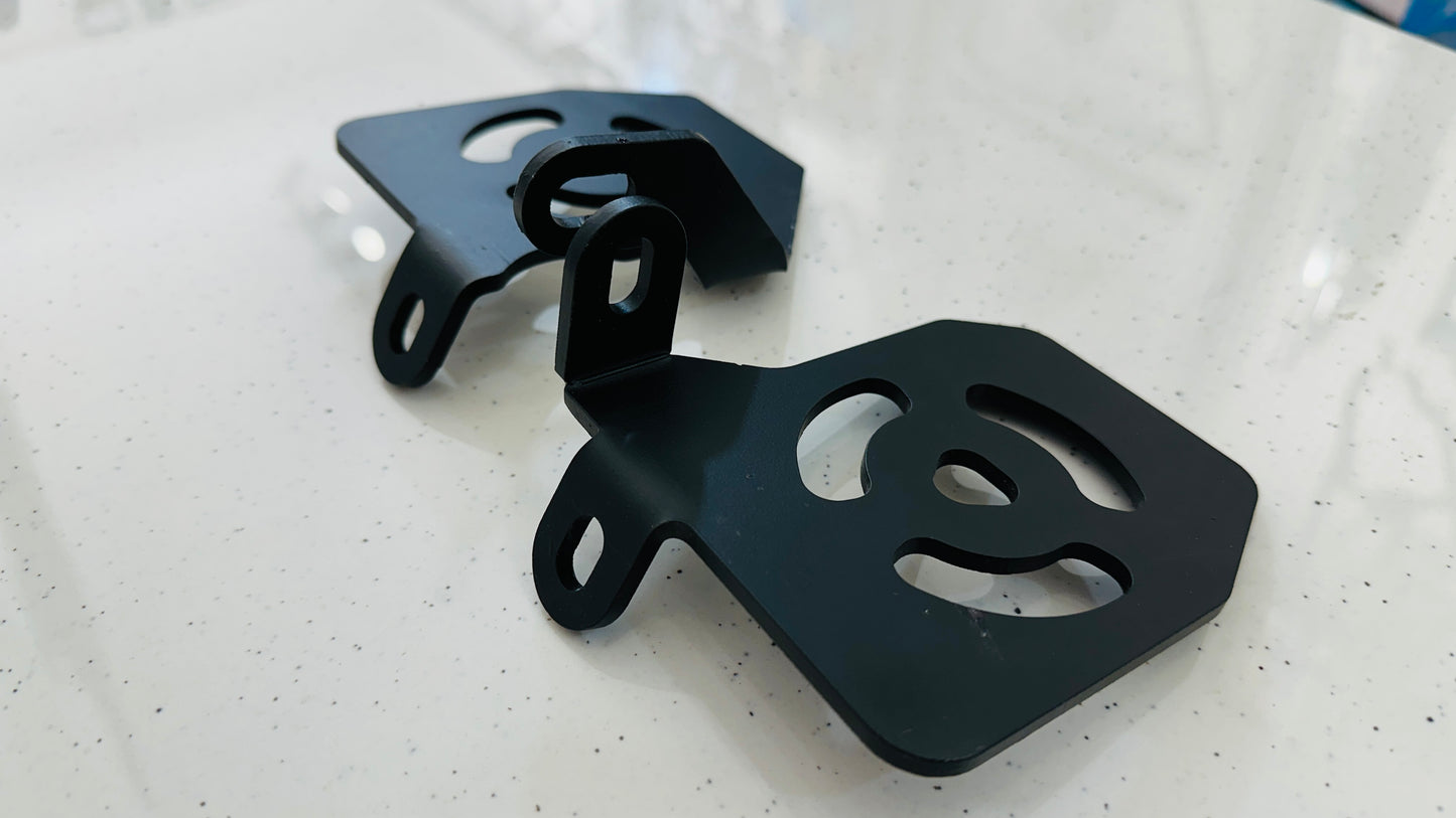 Pillion Footrest Pair for Royal Enfield Himalayan 450 – Heavy-Duty Rear Foot Pegs for Passenger Comfort