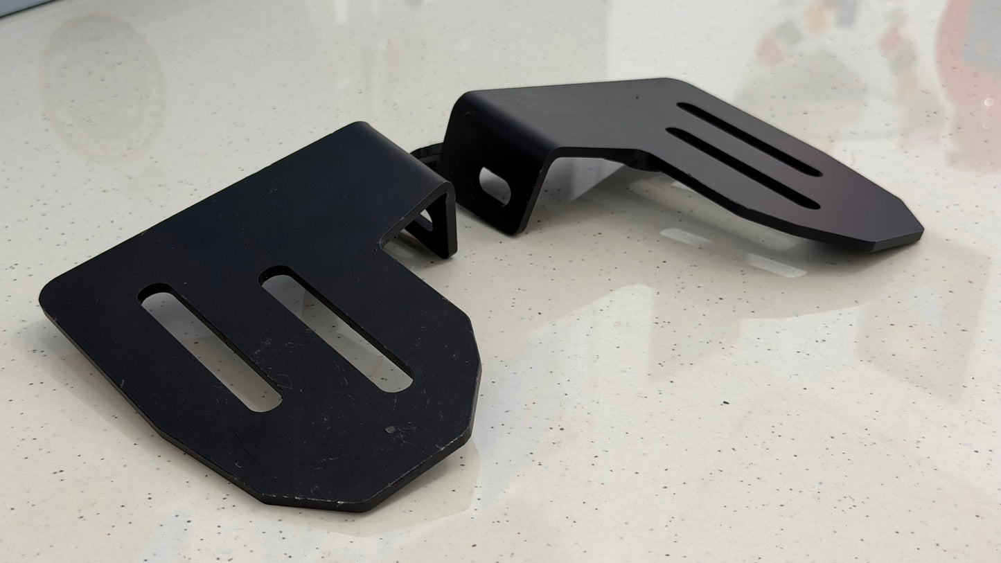 Heavy Duty Pillion Footrest for Honda H’ness CB350 & CB350RS – Mild Steel Rear Foot Peg Set | Premium Touring Upgrade