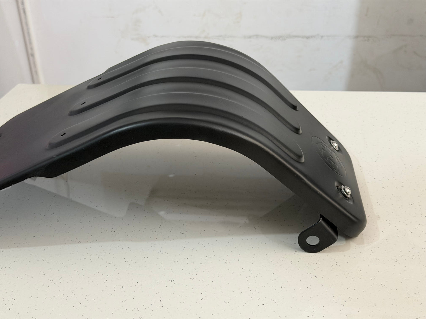 Genuine Sump Guard Aluminium ( Black & Silver )