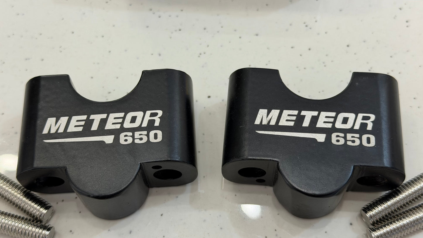 Handlebar Raiser for Royal Enfield Super Meteor 650 – Improved Comfort & Ergonomic Riding