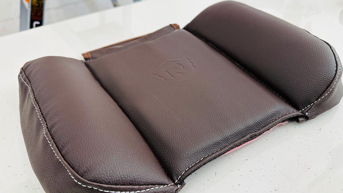 Wider Pillion Seat for Royal Enfield Meteor 350 & Goan Classic 350 – Premium Comfort Seat (Black & Brown)