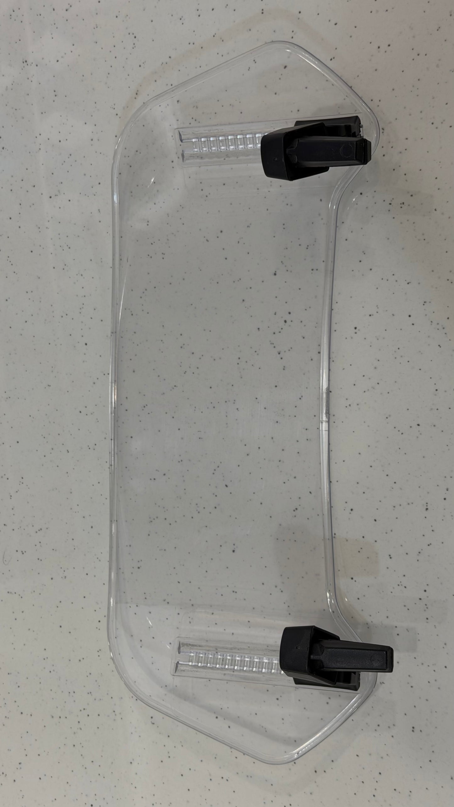 Large Windshield Extender – Height Adjustable Polycarbonate Wind Screen Extension