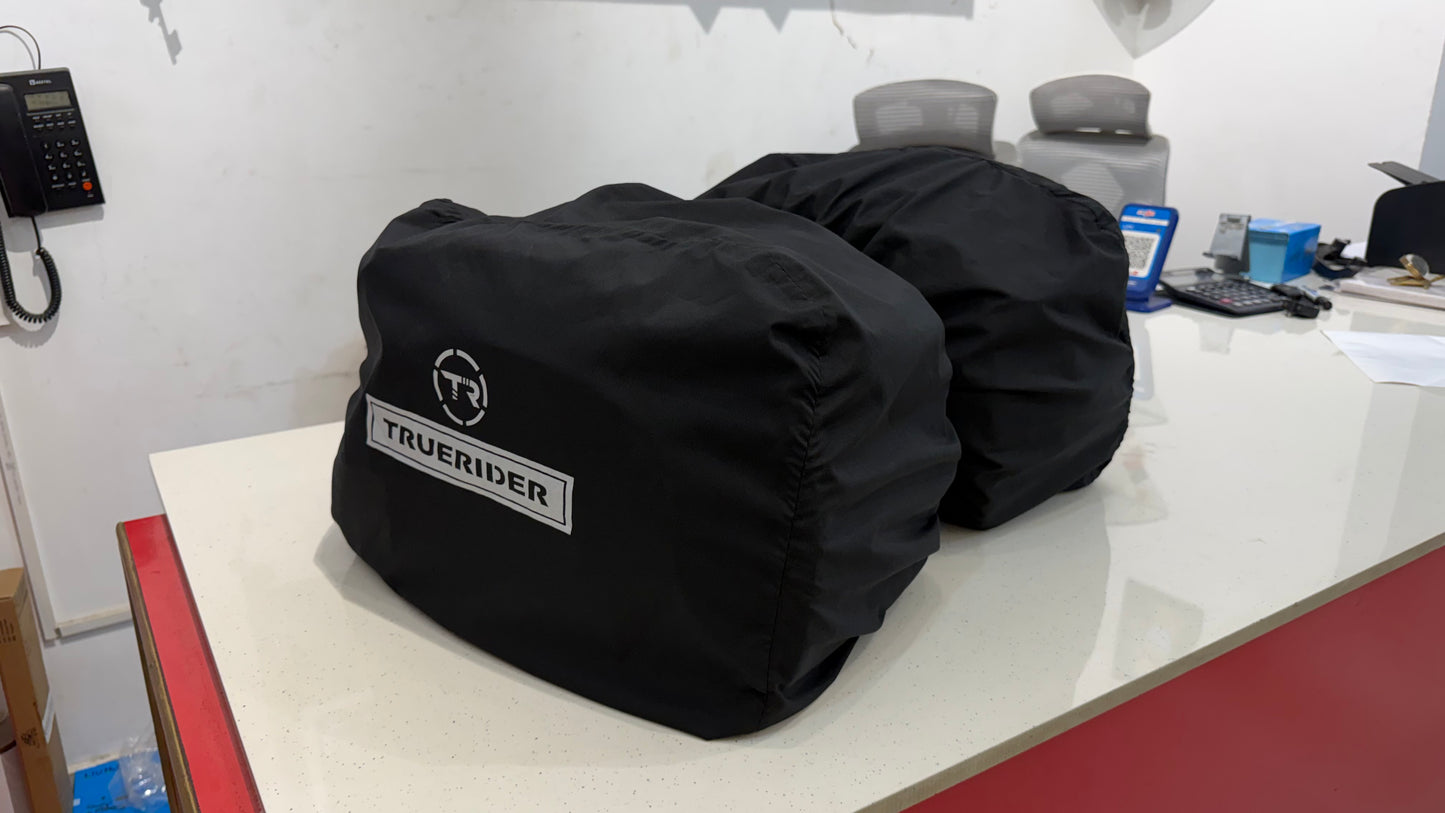 70L Motorcycle Saddle Bags with Rain Covers – Heavy-Duty Touring Side Bags for Bikes