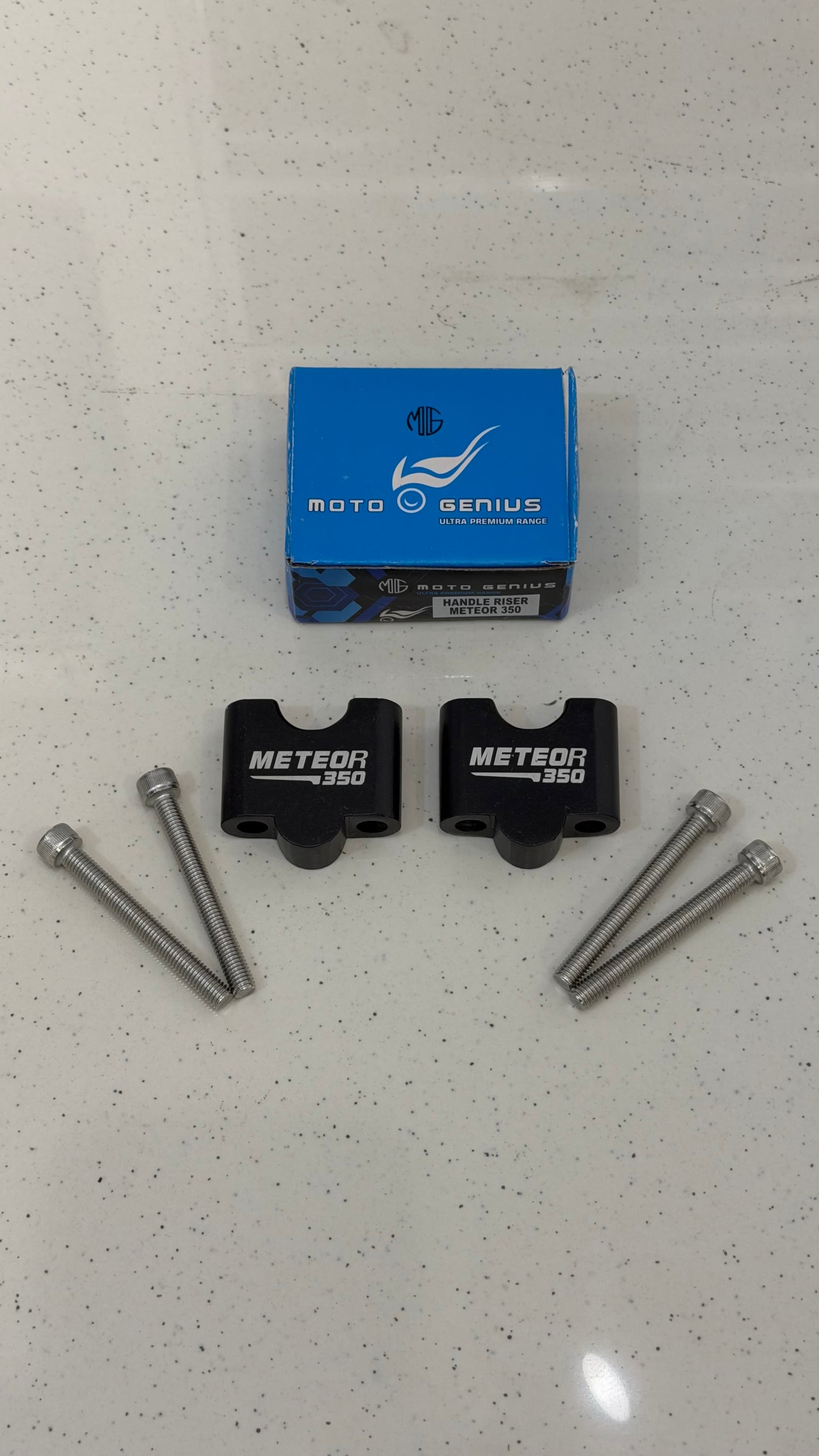 Handlebar Raiser for Royal Enfield Meteor 350 – Improved Riding Comfort & Ergonomics