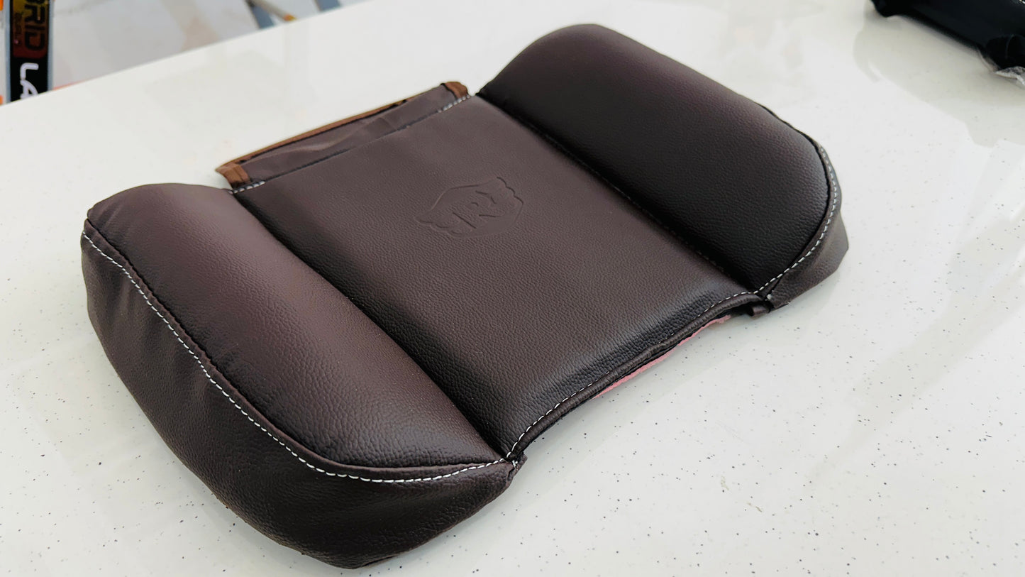 Wider Pillion Seat for Royal Enfield Meteor 350 & Goan Classic 350 – Premium Comfort Seat (Black & Brown)