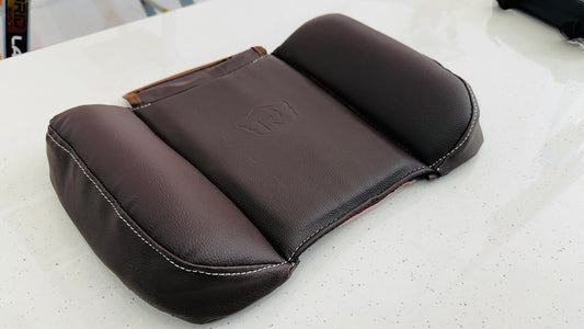 Wider Pillion Seat for Royal Enfield Meteor 350 & Goan Classic 350 – Premium Comfort Seat (Black & Brown)