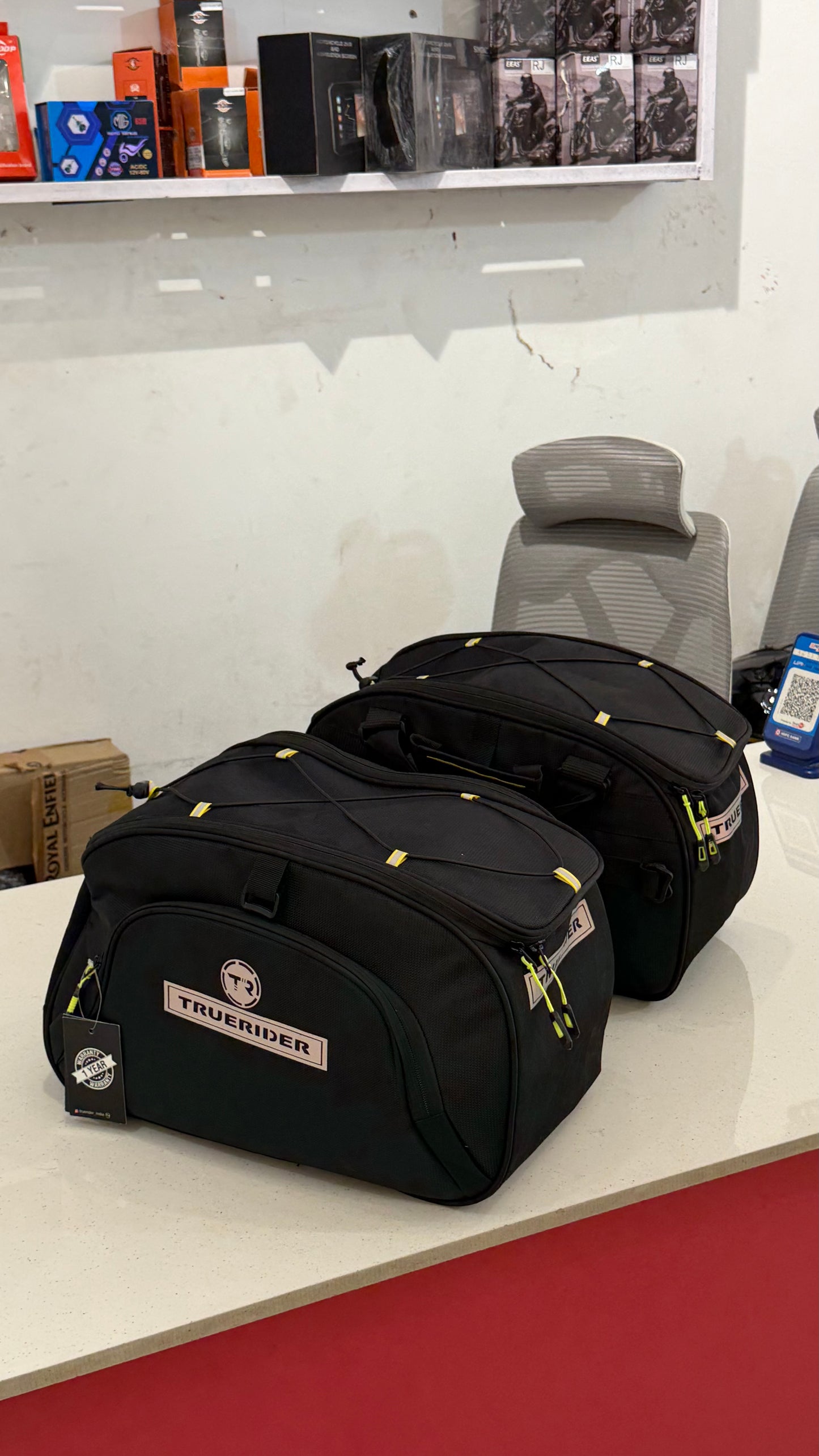 70L Motorcycle Saddle Bags with Rain Covers – Heavy-Duty Touring Side Bags for Bikes