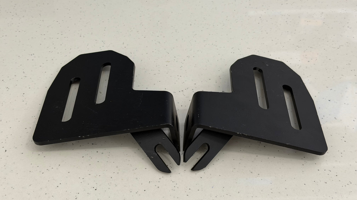 Heavy Duty Pillion Footrest for Honda H’ness CB350 & CB350RS – Mild Steel Rear Foot Peg Set | Premium Touring Upgrade