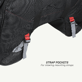 ViaTerra CLAW 72L 100% Waterproof Motorcycle Tail Bag – Universal Adventure Touring Tail Bag with Roll-Top Design