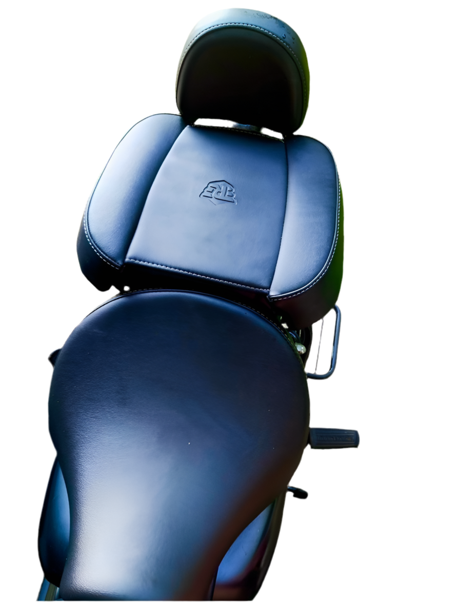 Pillion Rider Seat Brown for meteor 350