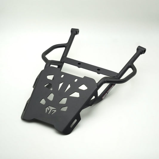 Moto Torque Back Carrier for Royal Enfield Himalayan 440 / Scram 411 – Heavy-Duty 3mm Mild Steel Luggage Rack | 7kg Load Capacity
