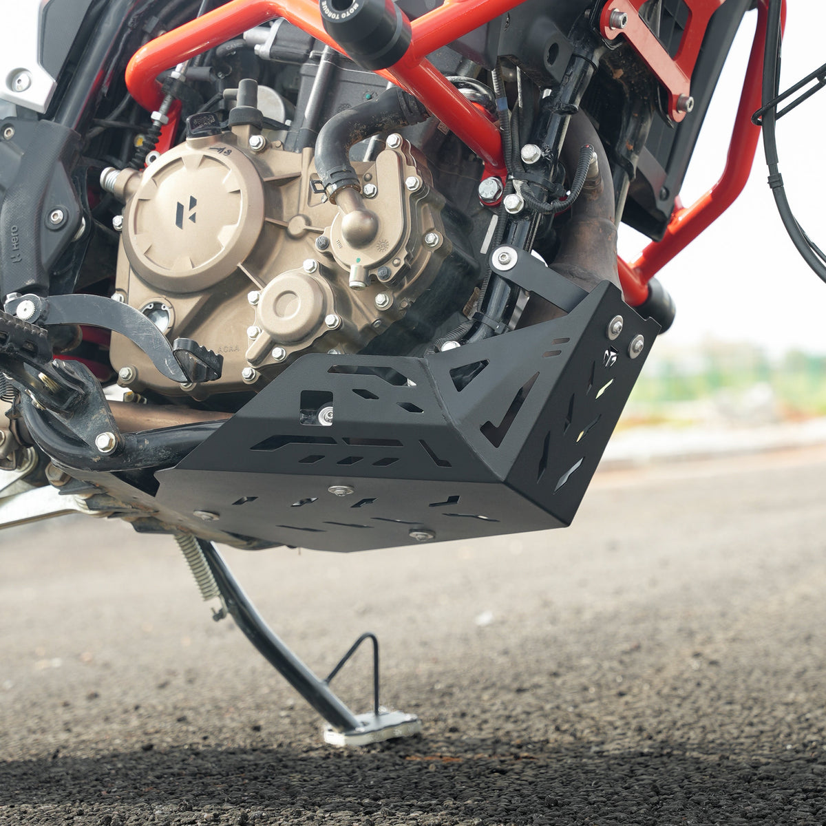 Engine Guard for Hero XPulse 210 – Mild Steel & Aluminium Options | Engine Protection