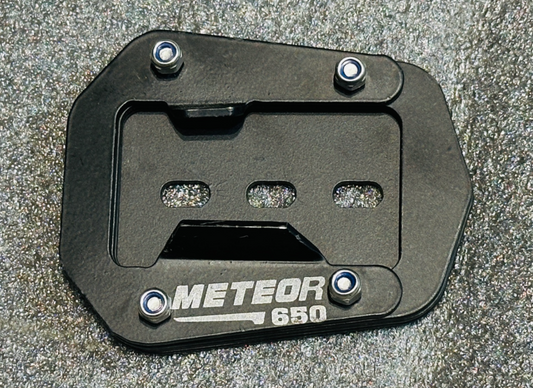 Side stand extender for super meteor 650